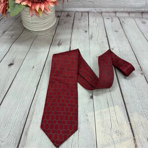 bert pulitzer silk neck tie made for lord & taylor equestrian preppy office